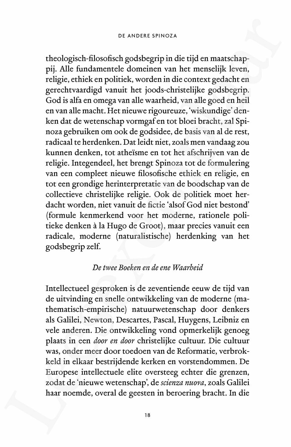 Preview: De andere Spinoza