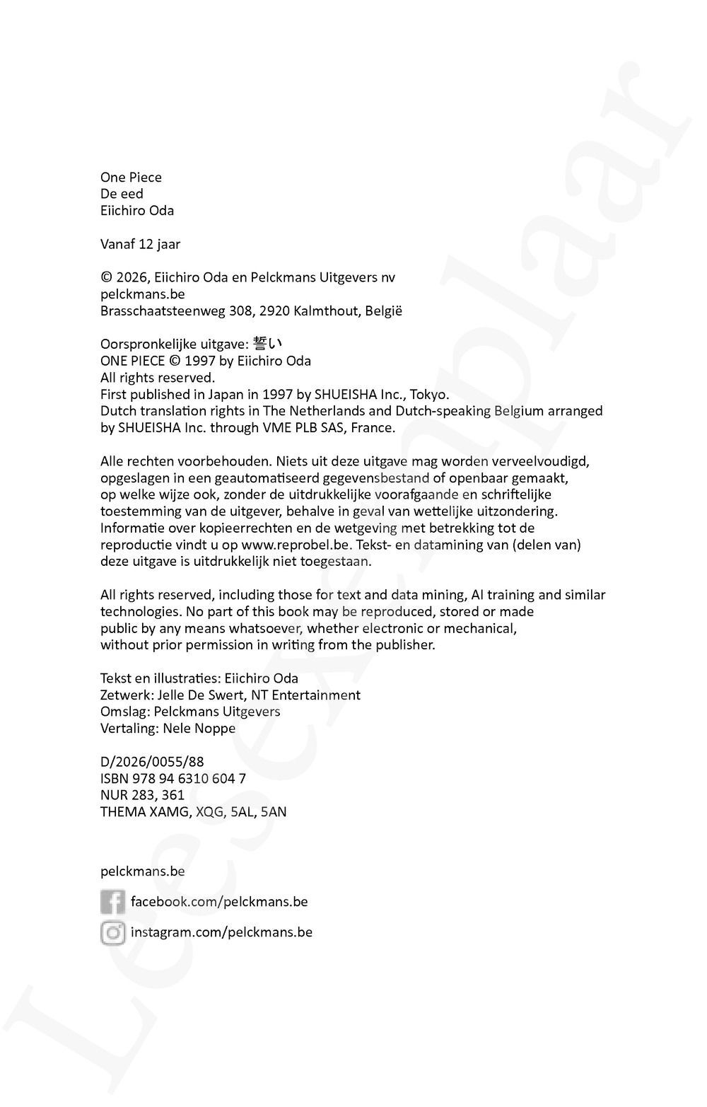 Preview: One Piece: De eed (6)