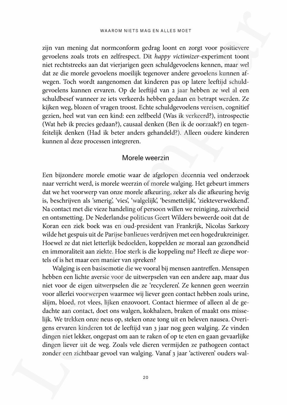 Preview: Waarom niets mag en alles moet