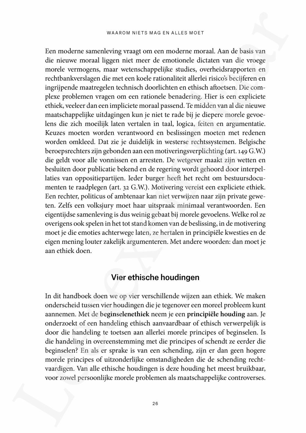 Preview: Waarom niets mag en alles moet