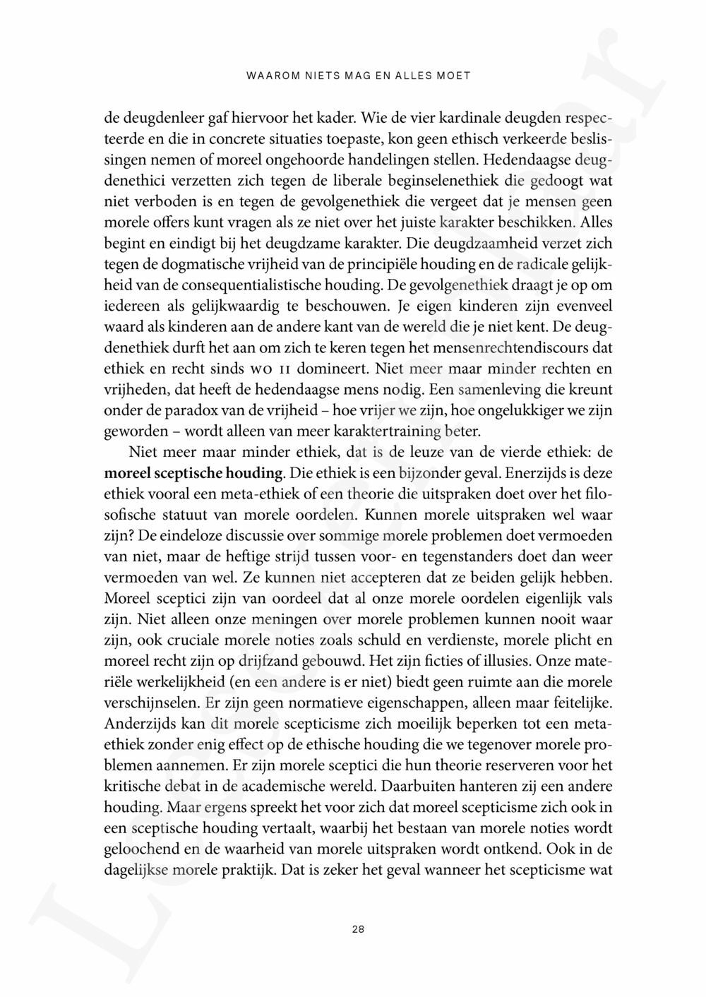Preview: Waarom niets mag en alles moet