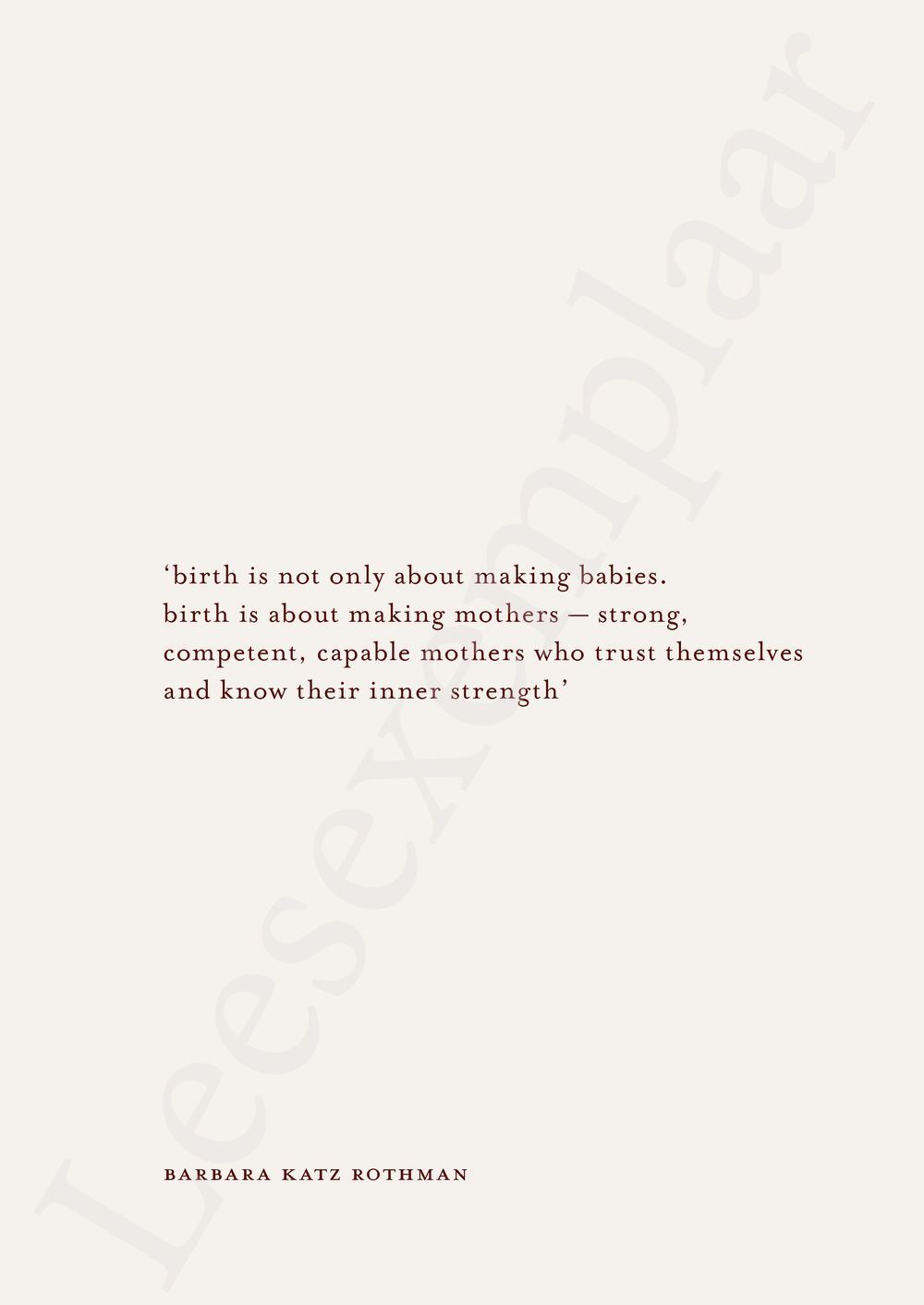 Preview: De post-partumrevolutie