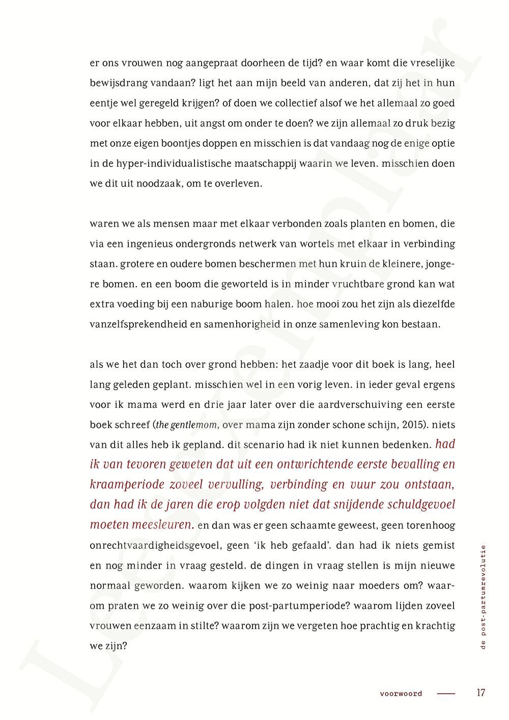 Preview: De post-partumrevolutie