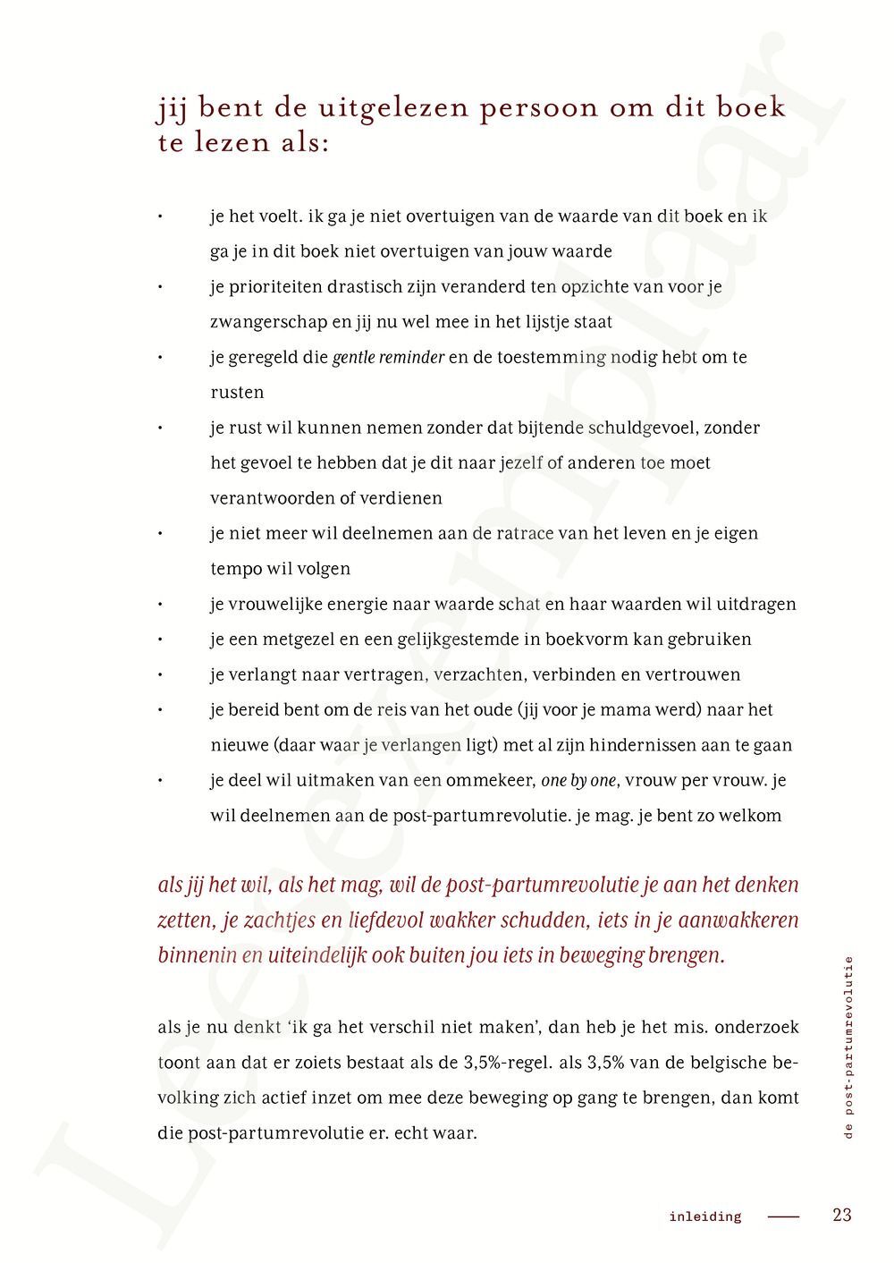 Preview: De post-partumrevolutie