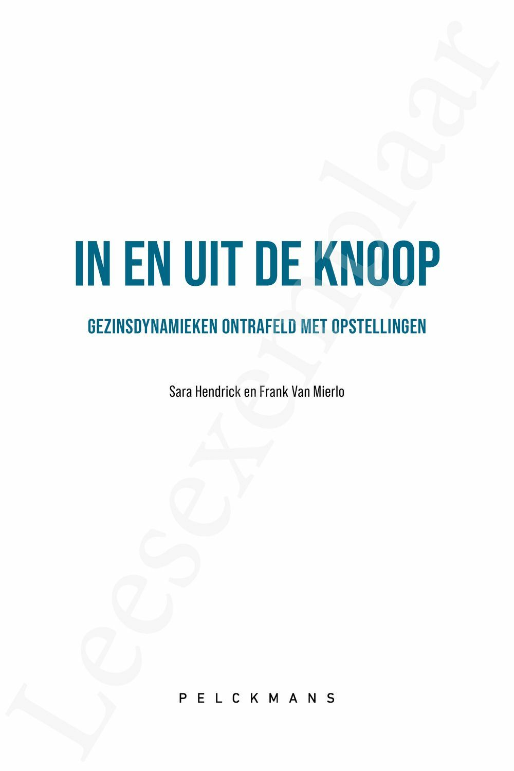 Preview: In en uit de knoop