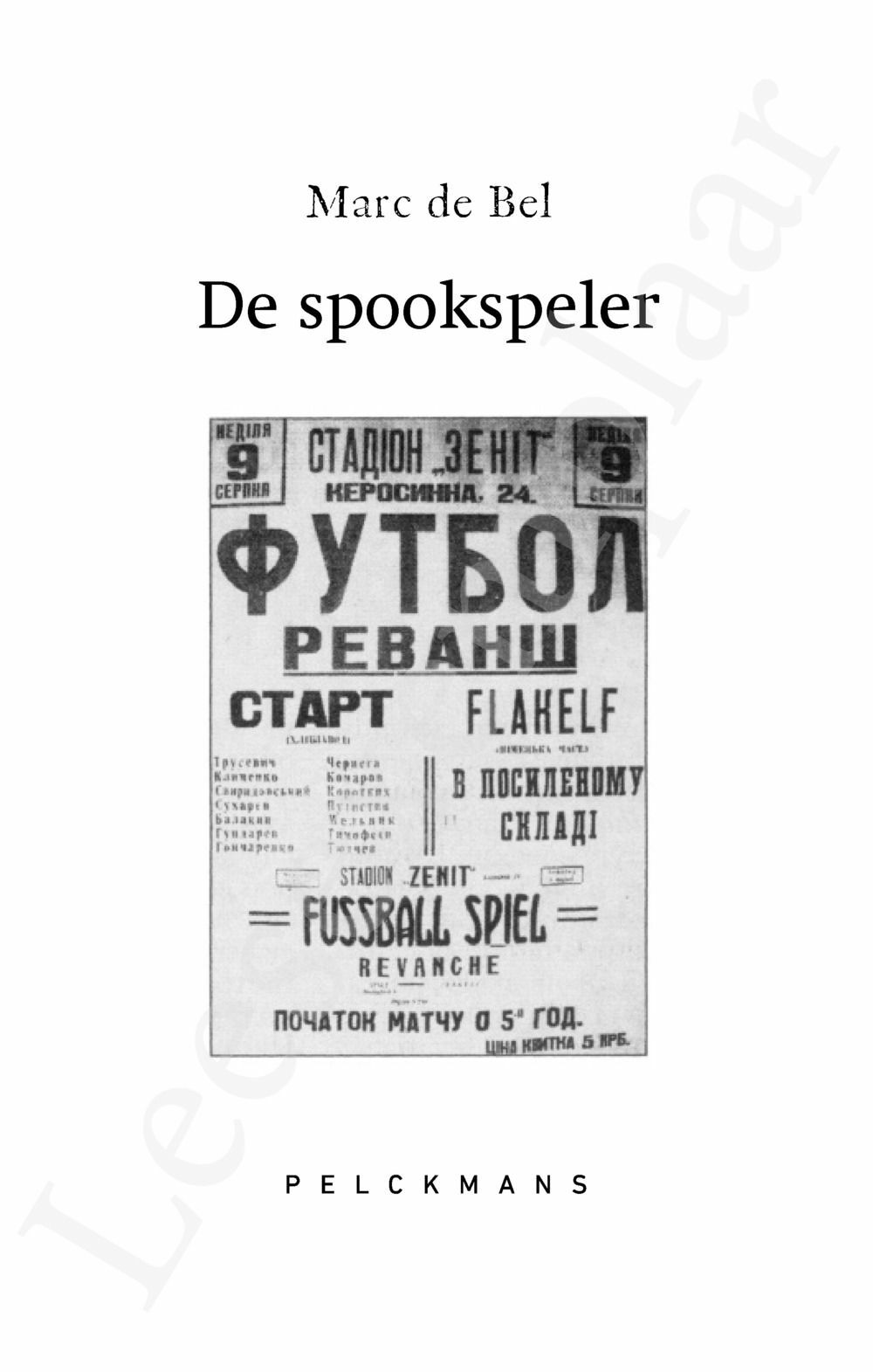 Preview: De spookspeler