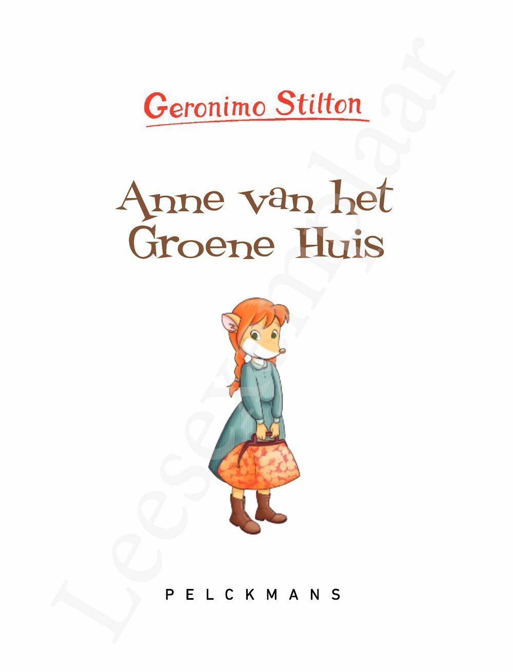 Preview: Geronimo Stilton - Anne van het Groene Huis