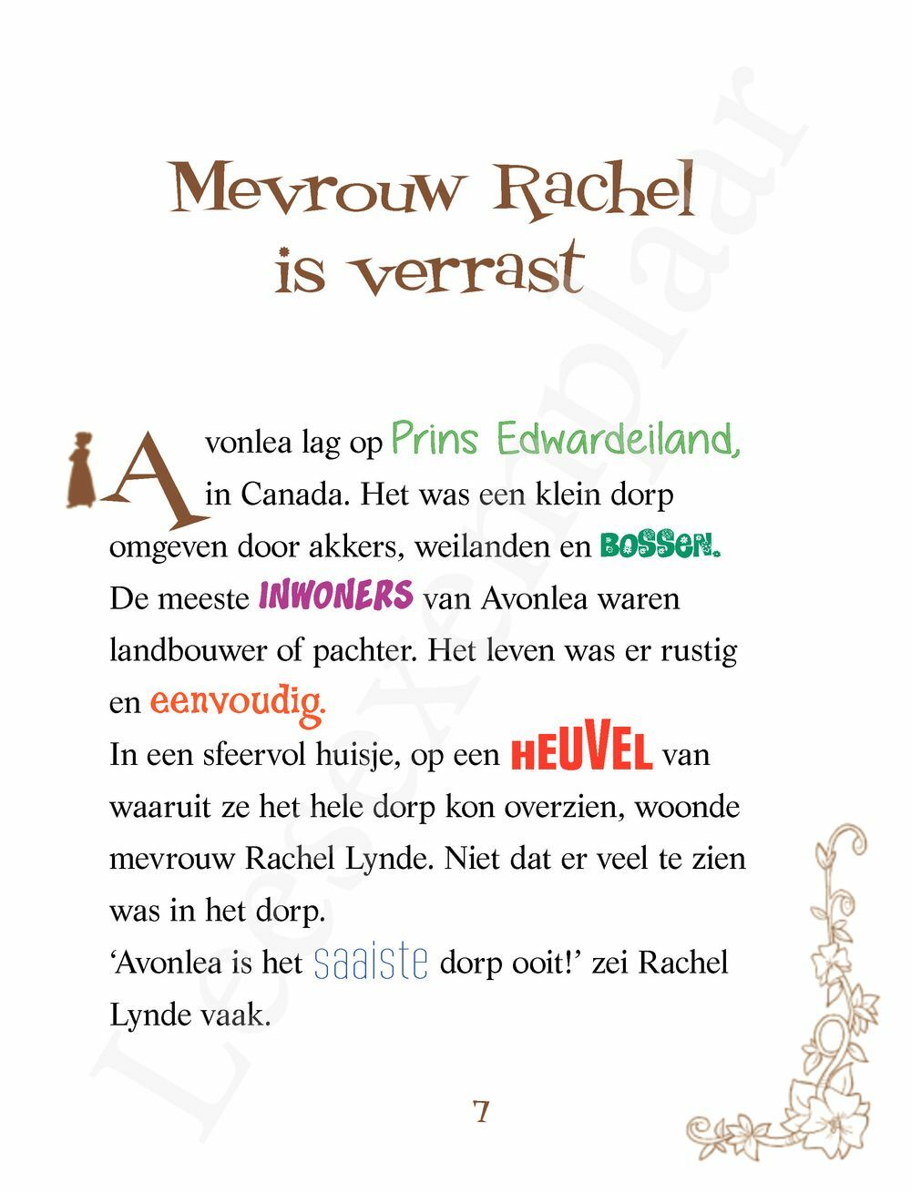 Preview: Geronimo Stilton - Anne van het Groene Huis