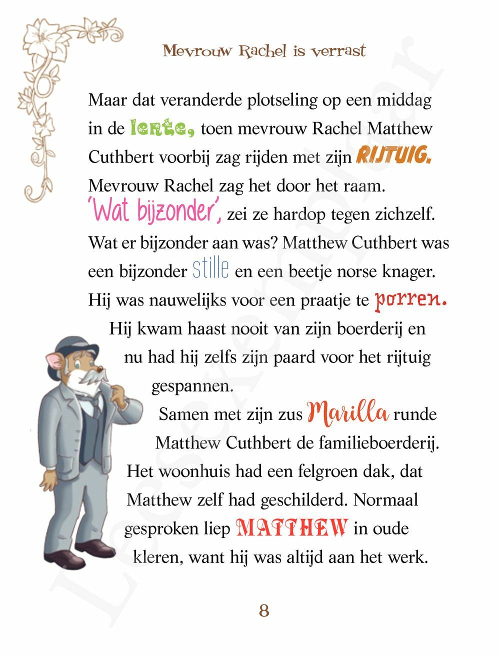 Preview: Geronimo Stilton - Anne van het Groene Huis