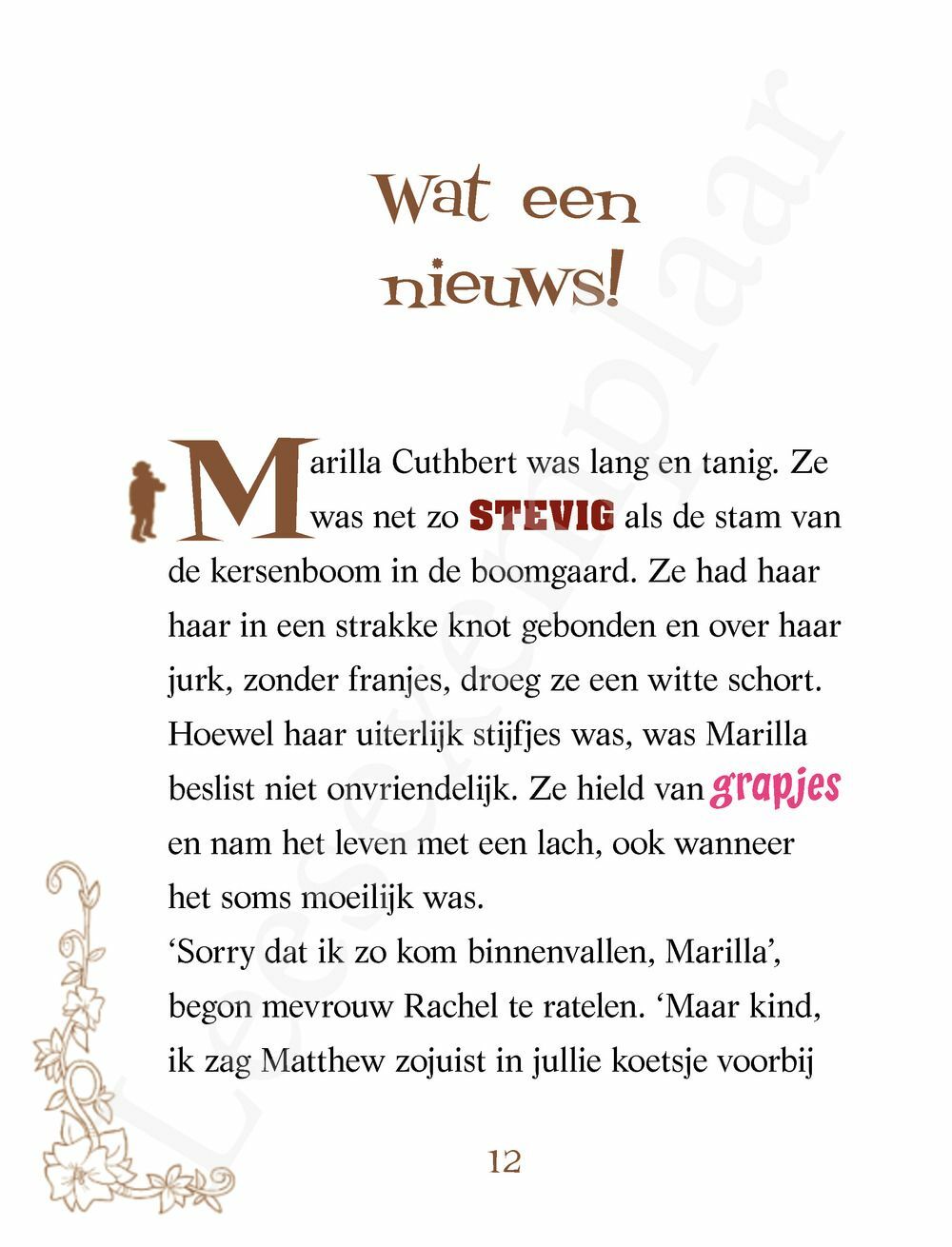 Preview: Geronimo Stilton - Anne van het Groene Huis