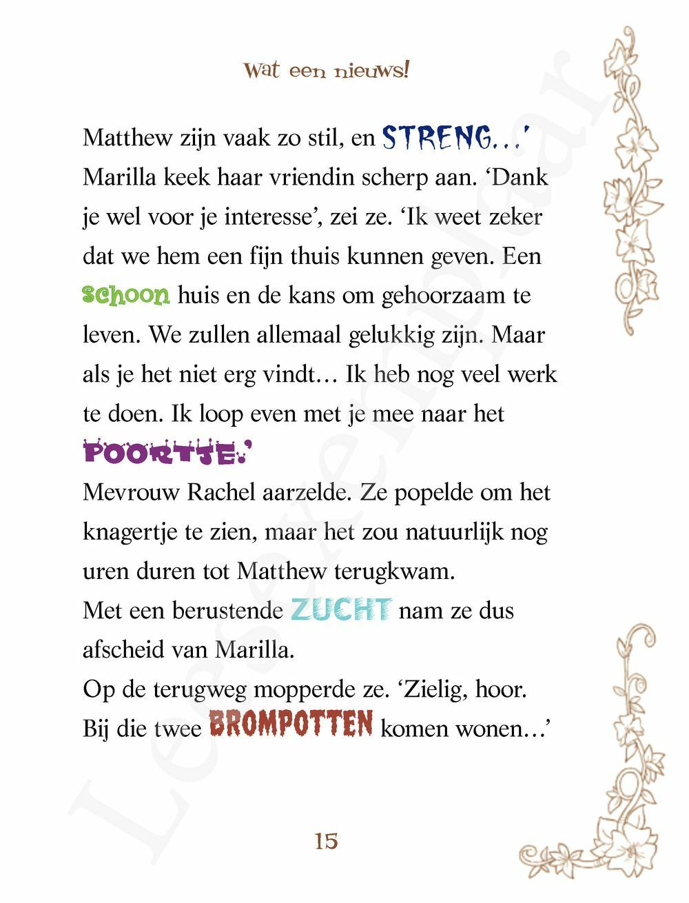 Preview: Geronimo Stilton - Anne van het Groene Huis
