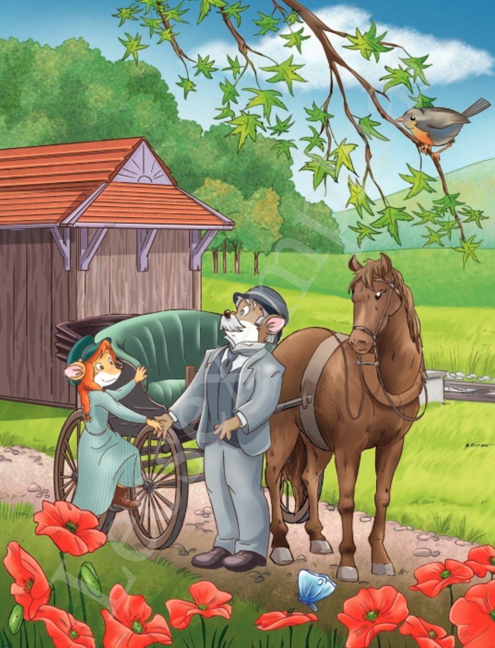 Preview: Geronimo Stilton - Anne van het Groene Huis