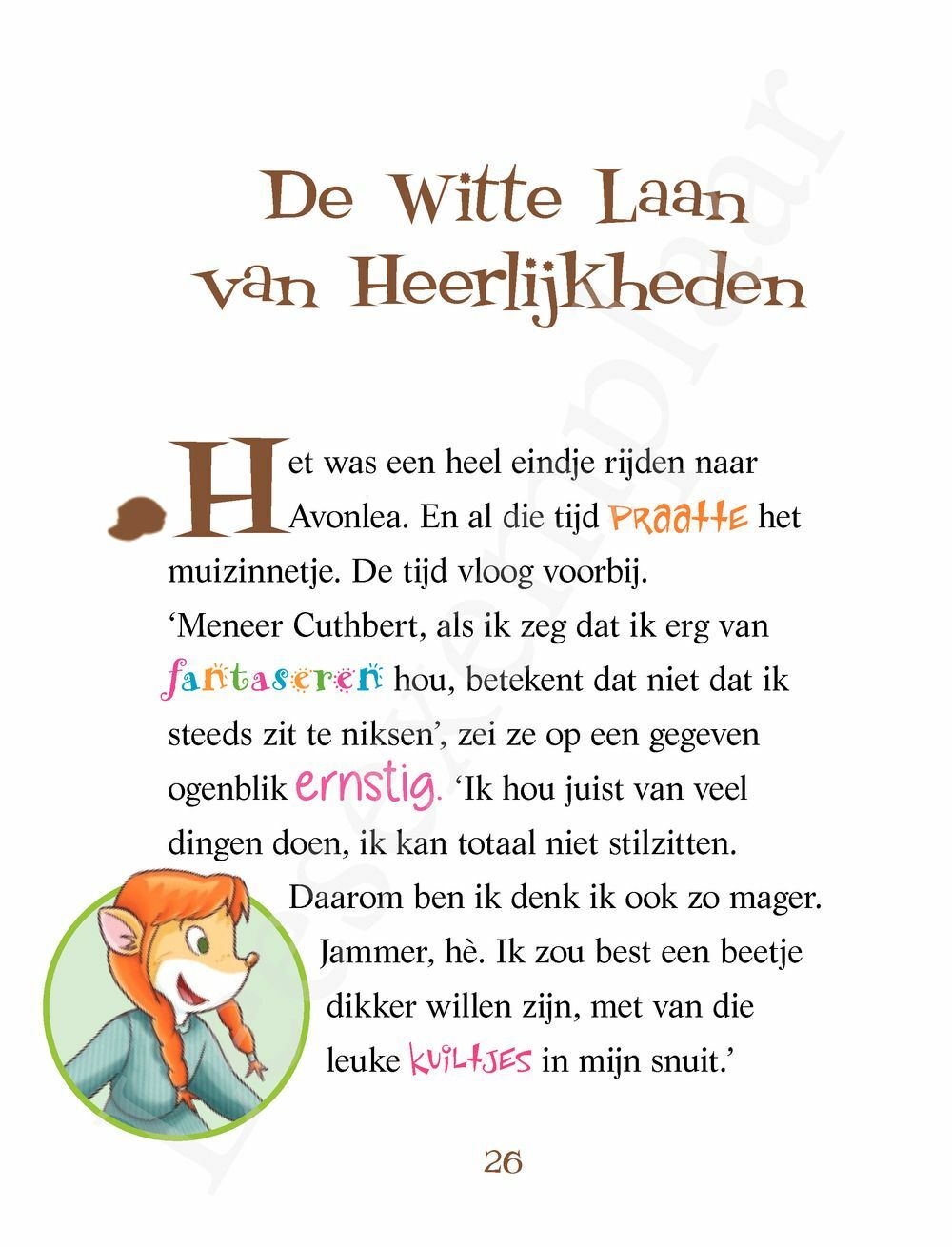 Preview: Geronimo Stilton - Anne van het Groene Huis