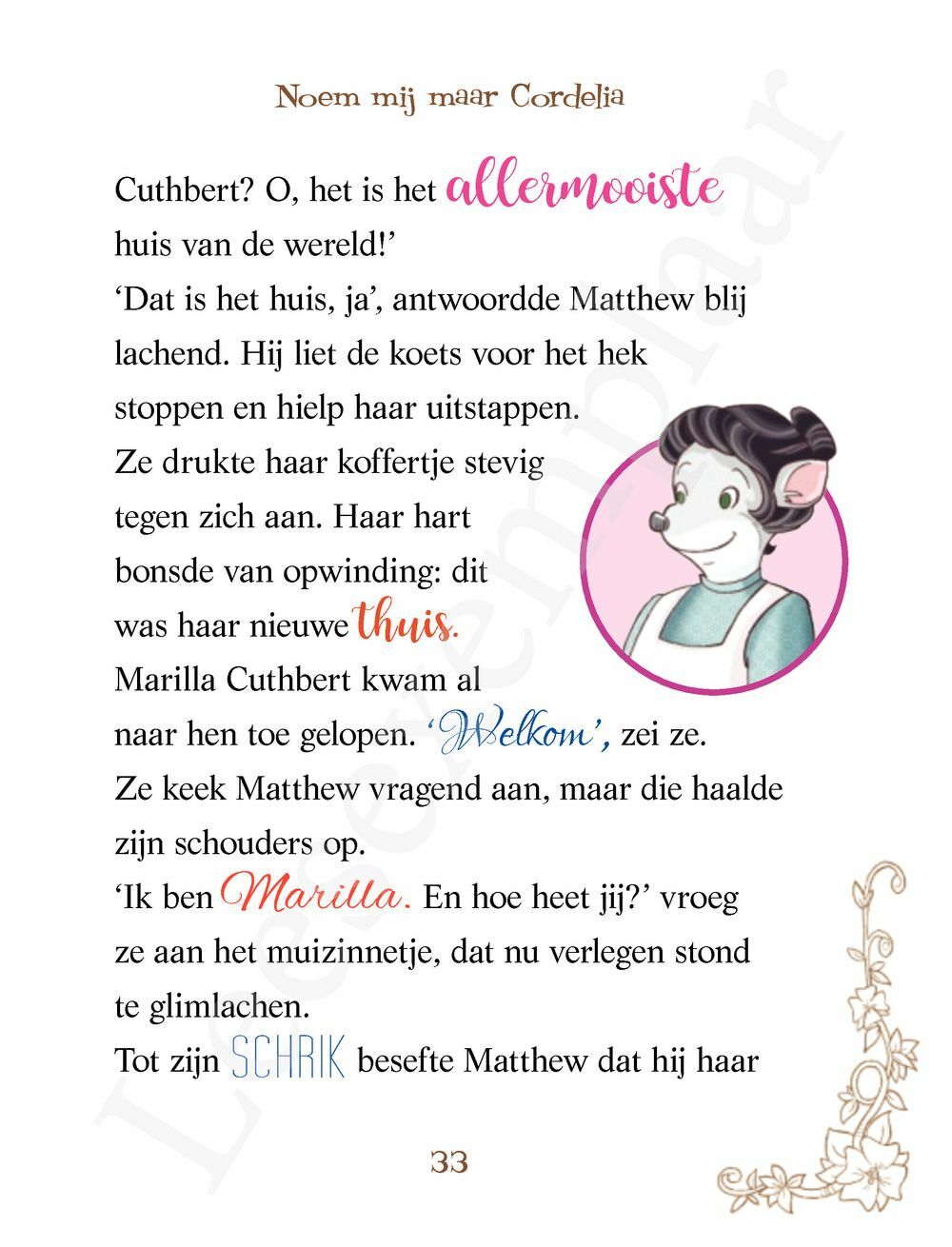 Preview: Geronimo Stilton - Anne van het Groene Huis