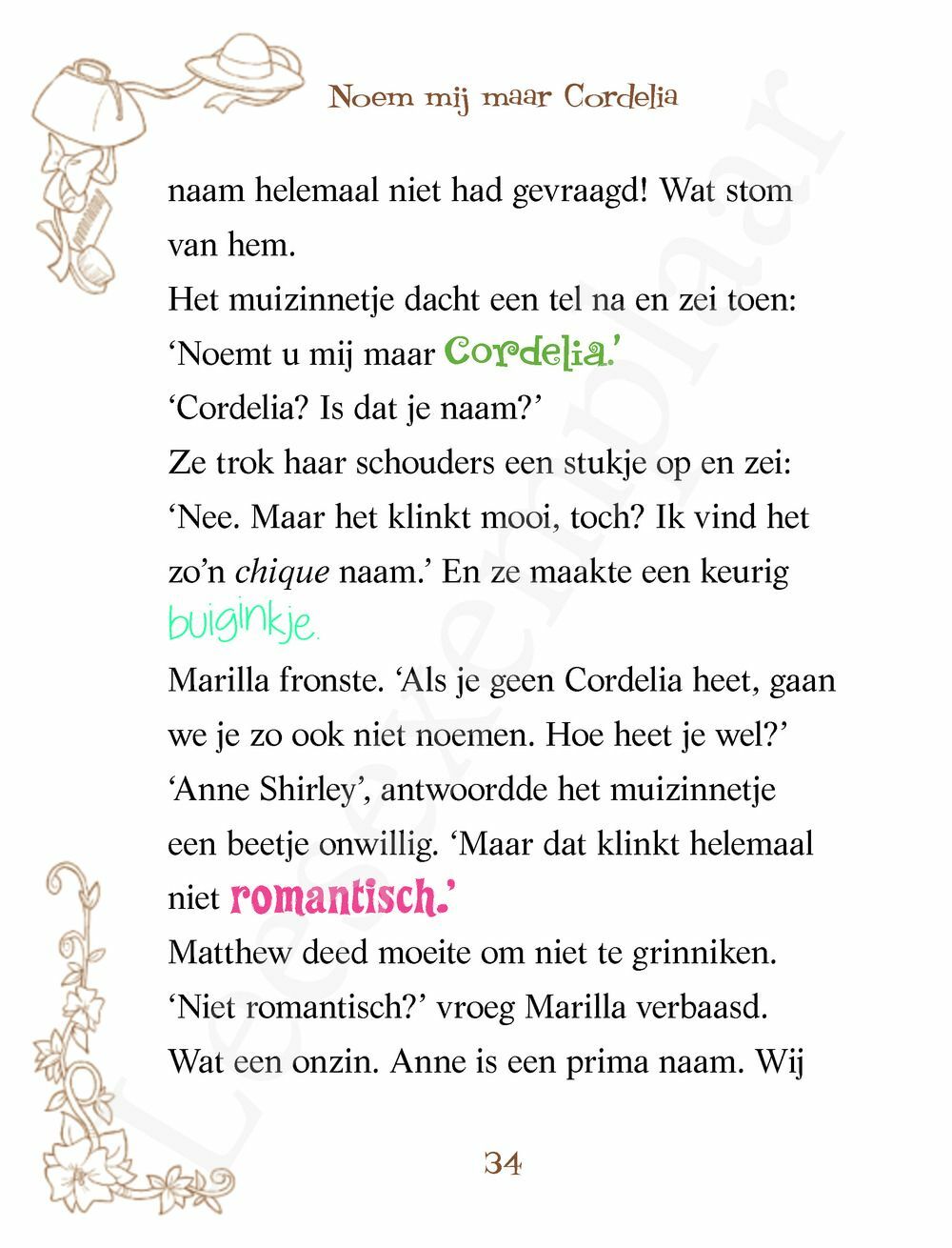 Preview: Geronimo Stilton - Anne van het Groene Huis