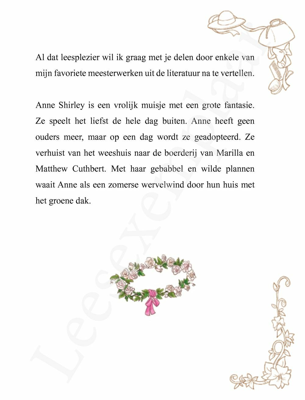 Preview: Geronimo Stilton - Anne van het Groene Huis