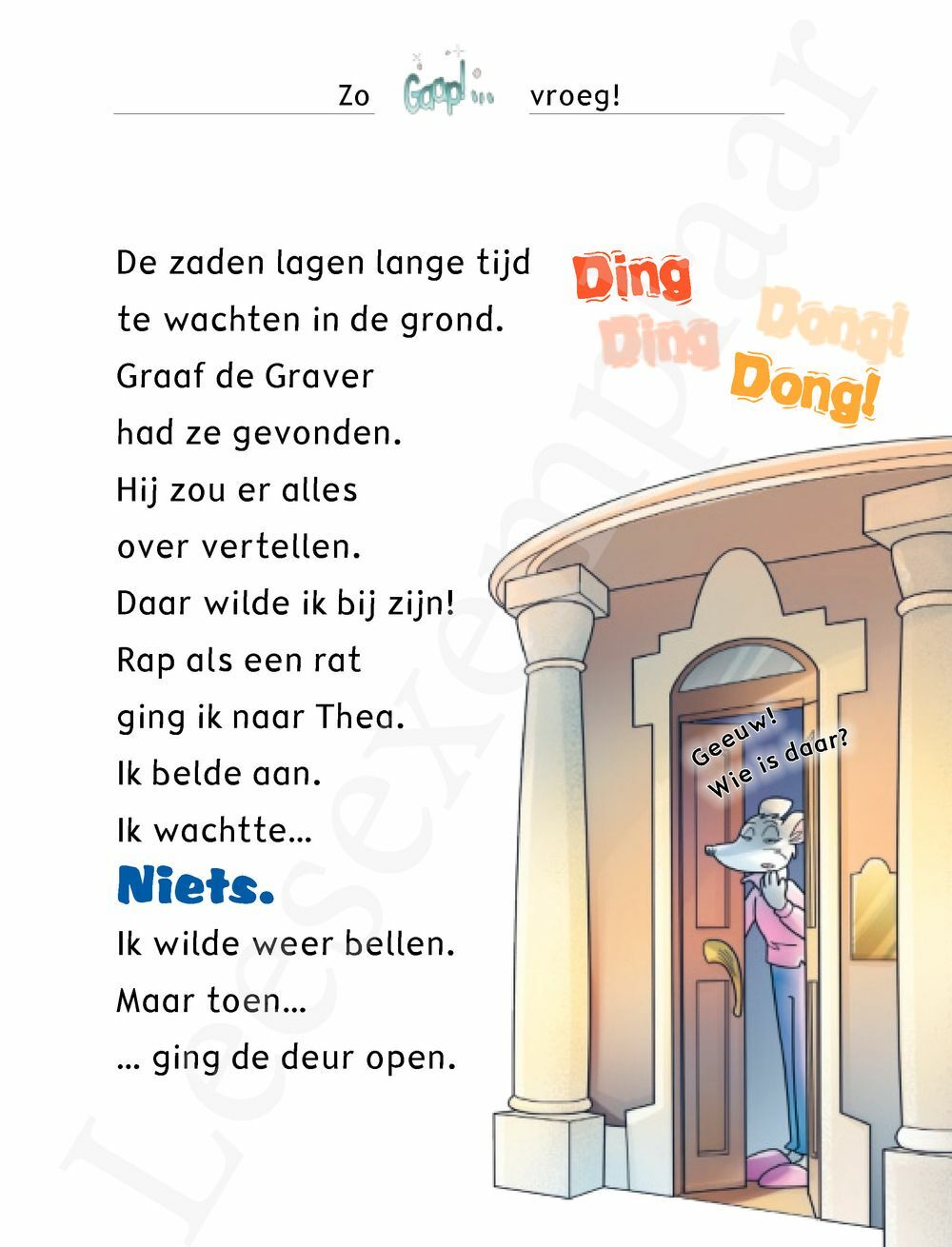 Preview: Geronimo Stilton - Een Stilton liegt nooit! (AVI M4)