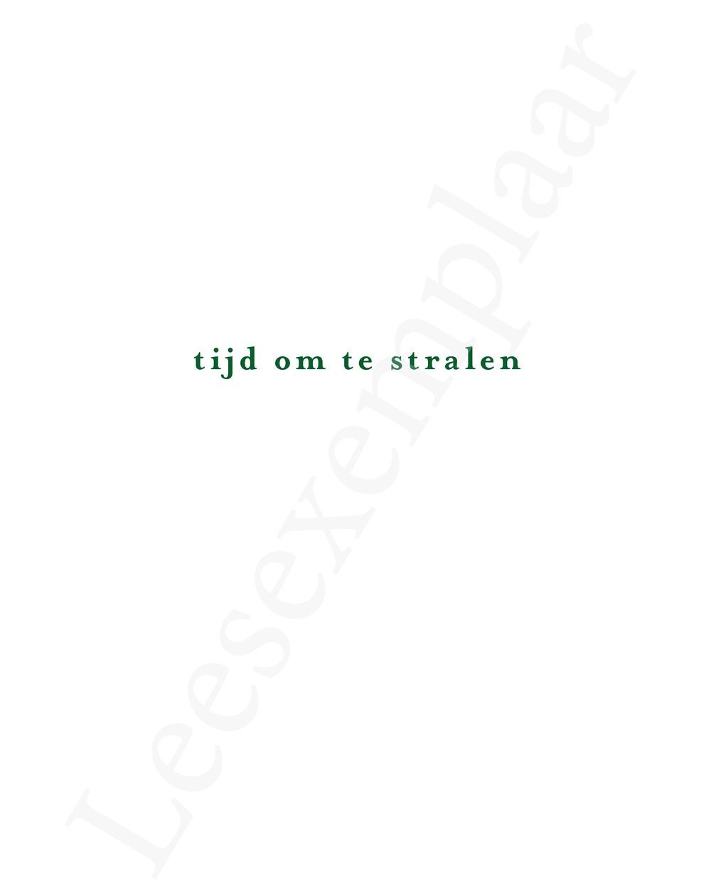 Preview: Tijd om te stralen