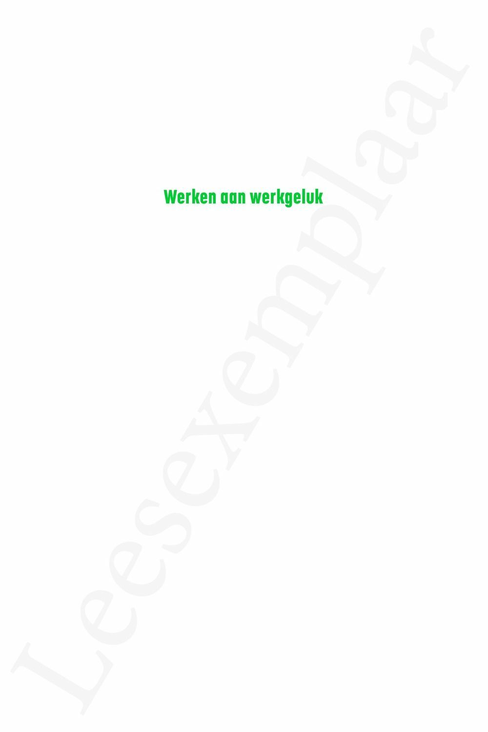 Preview: Werken aan werkgeluk