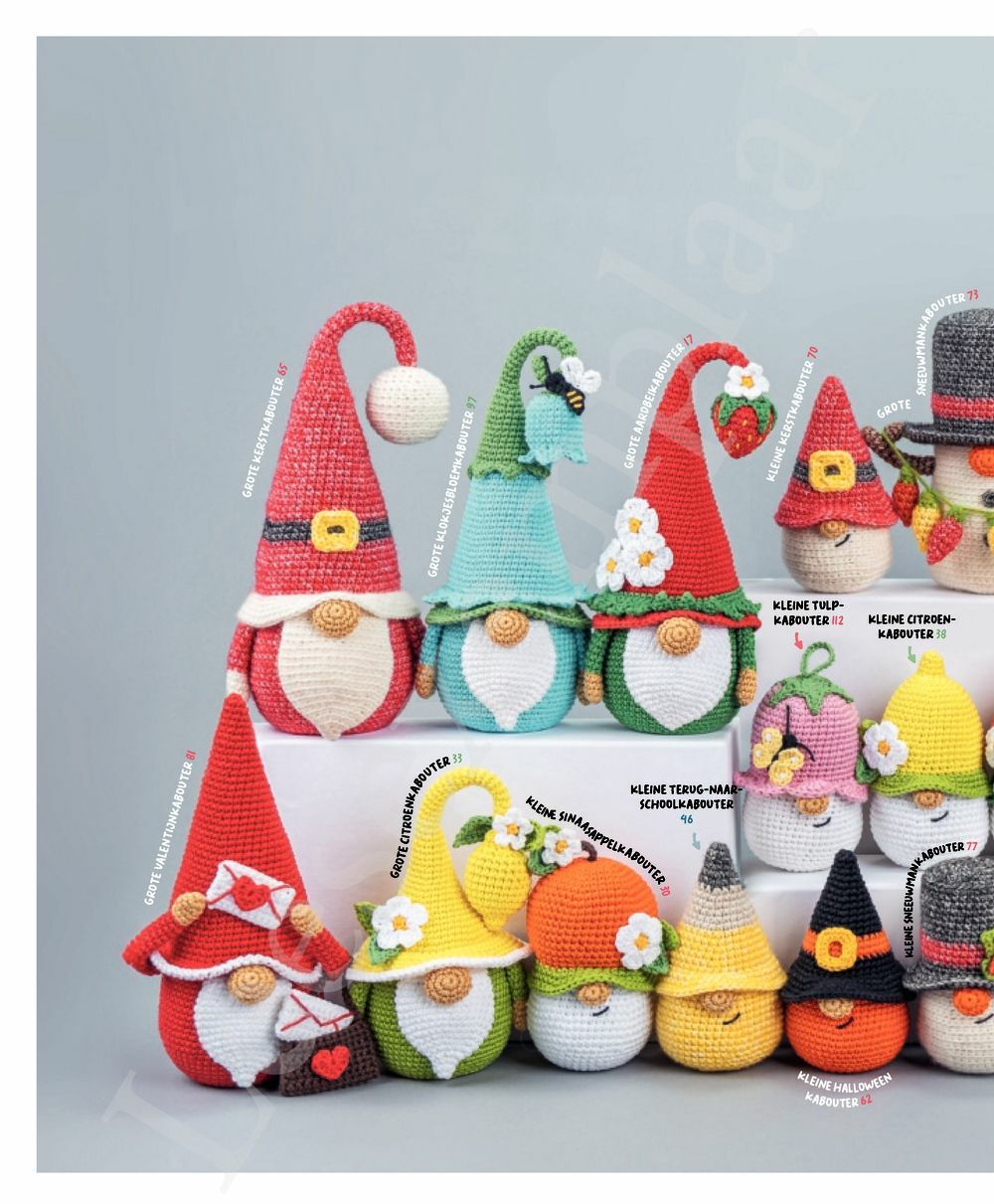 Preview: Amigurumi Kabouters