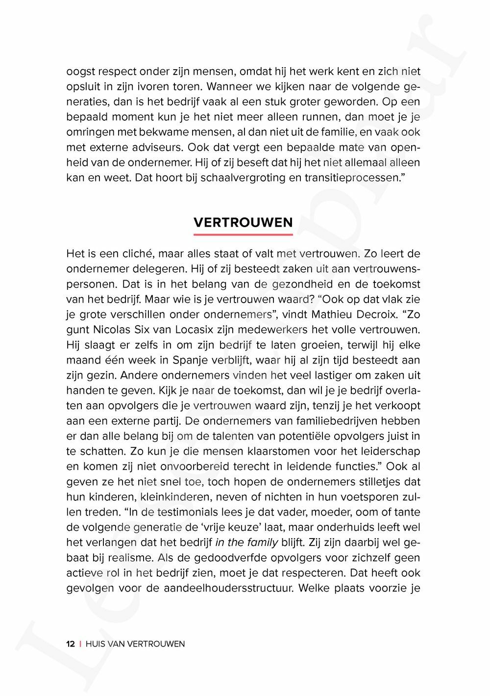 Preview: Huis van vertrouwen