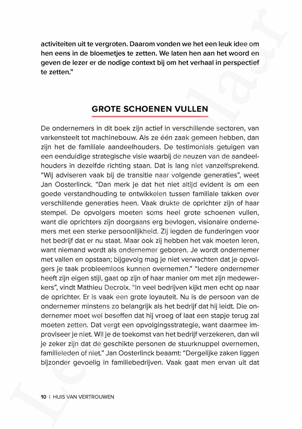 Preview: Huis van vertrouwen