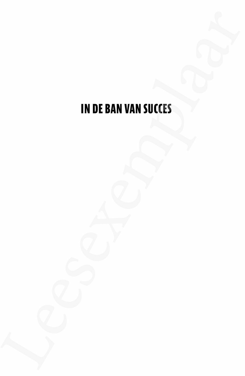 Preview: In de ban van succes