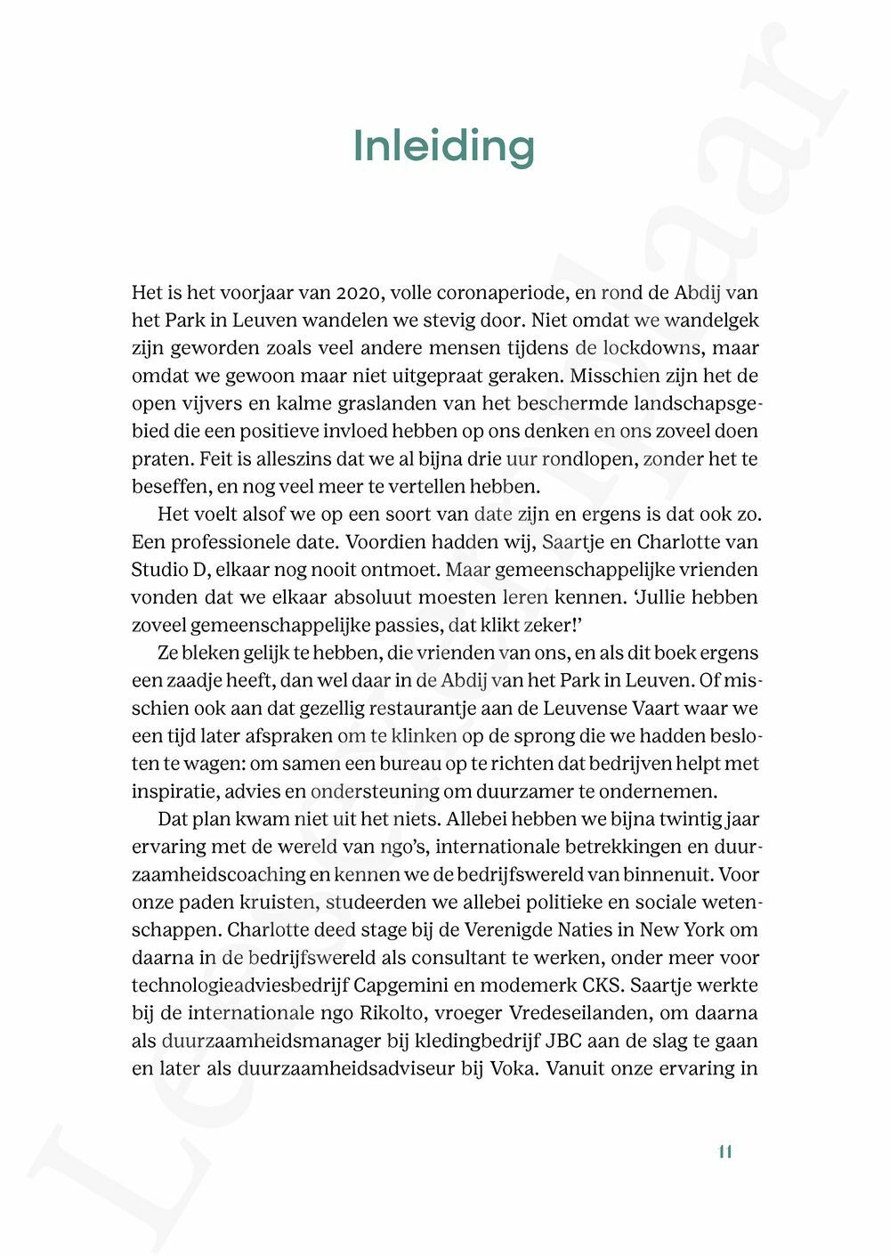 Preview: Duurzaam durven doen
