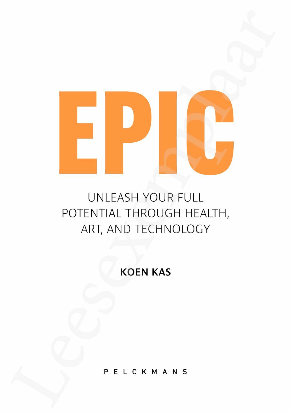 Preview: Epic (English edition)