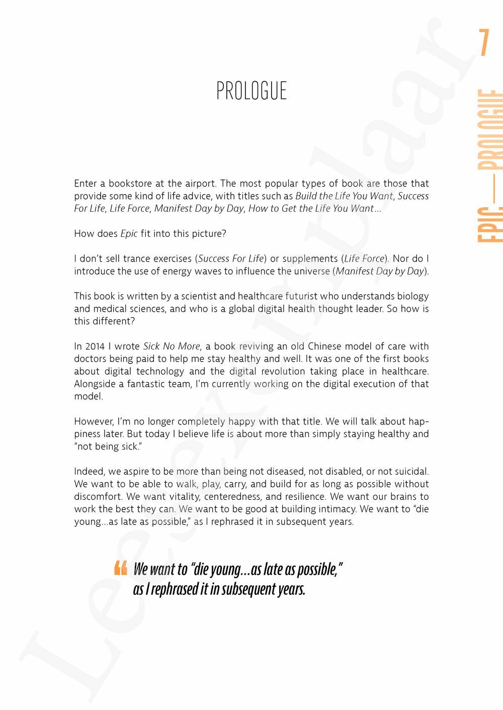 Preview: Epic (English edition)