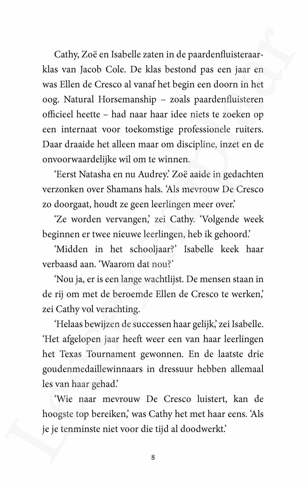 Preview: De Paardenfluisteraar 7 - De nieuwe leraar