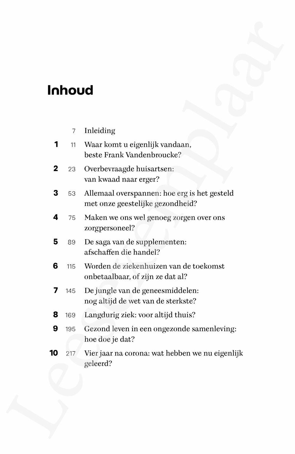 Preview: 10 franke vragen aan Frank