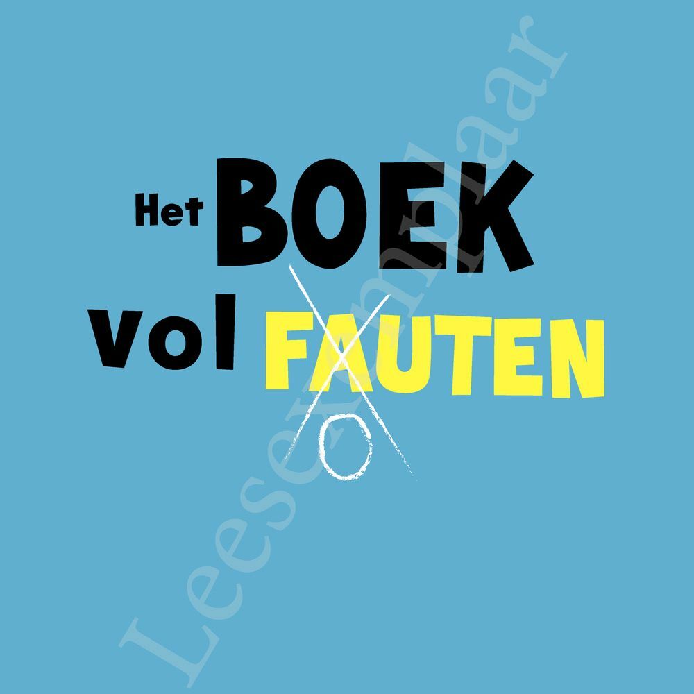 Preview: Het boek vol fauten