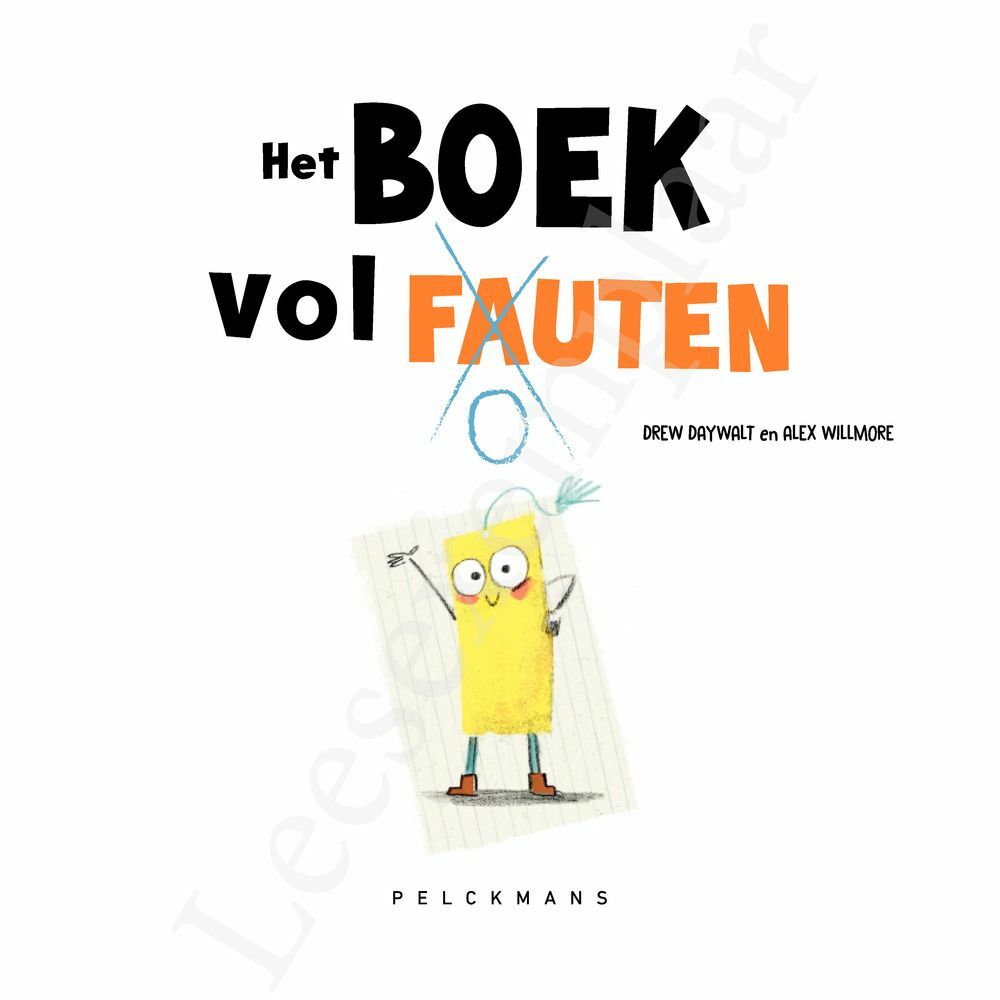 Preview: Het boek vol fauten