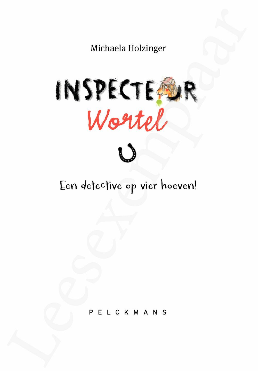 Preview: Inspecteur Wortel: Een detective op vier hoeven!