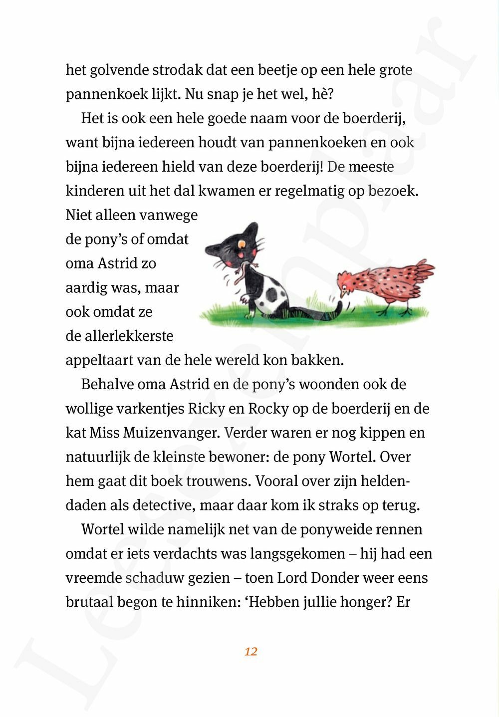 Preview: Inspecteur Wortel: Theater op de pannenkoekenboerderij