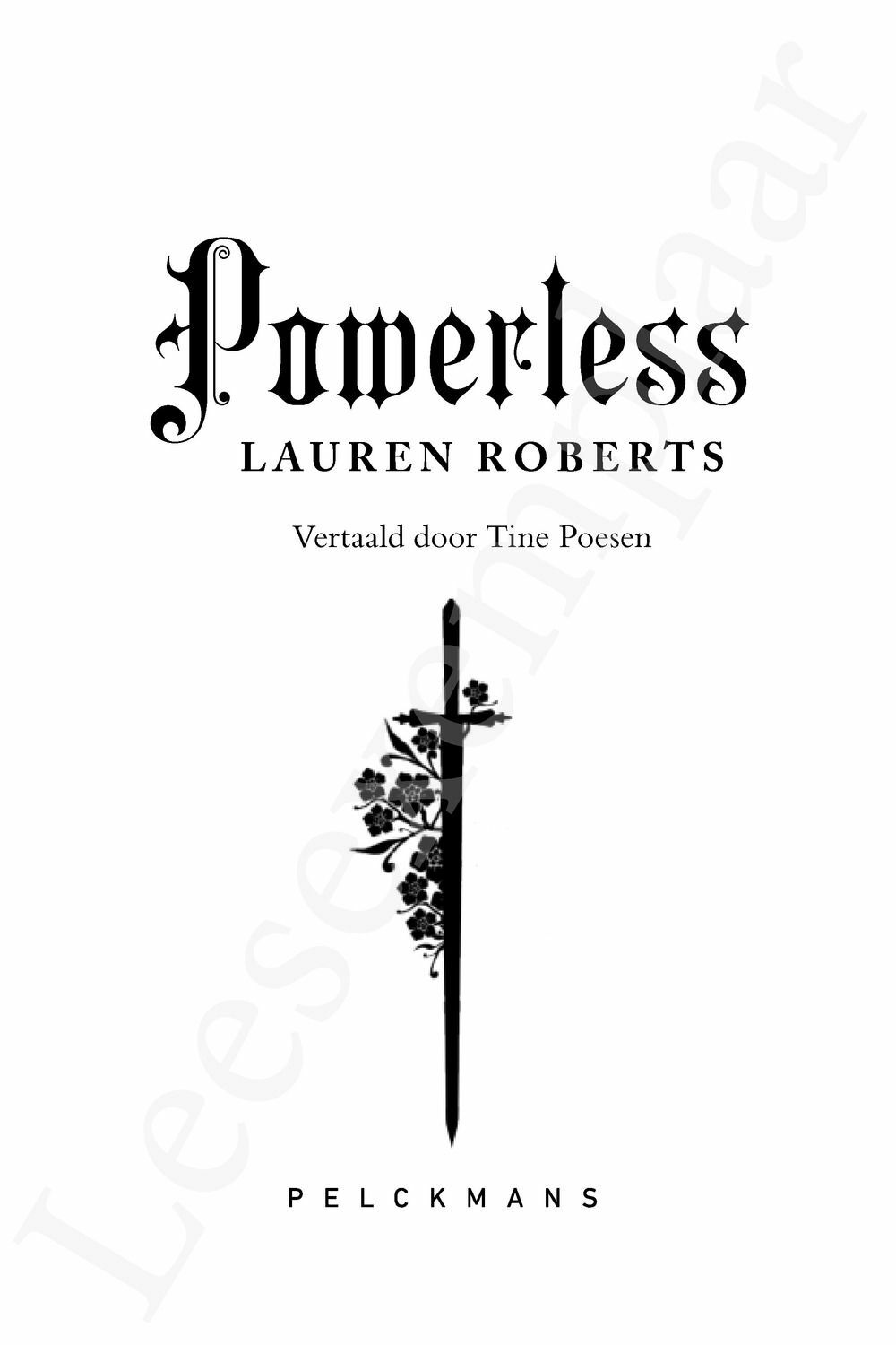 Preview: Powerless - Deel 1