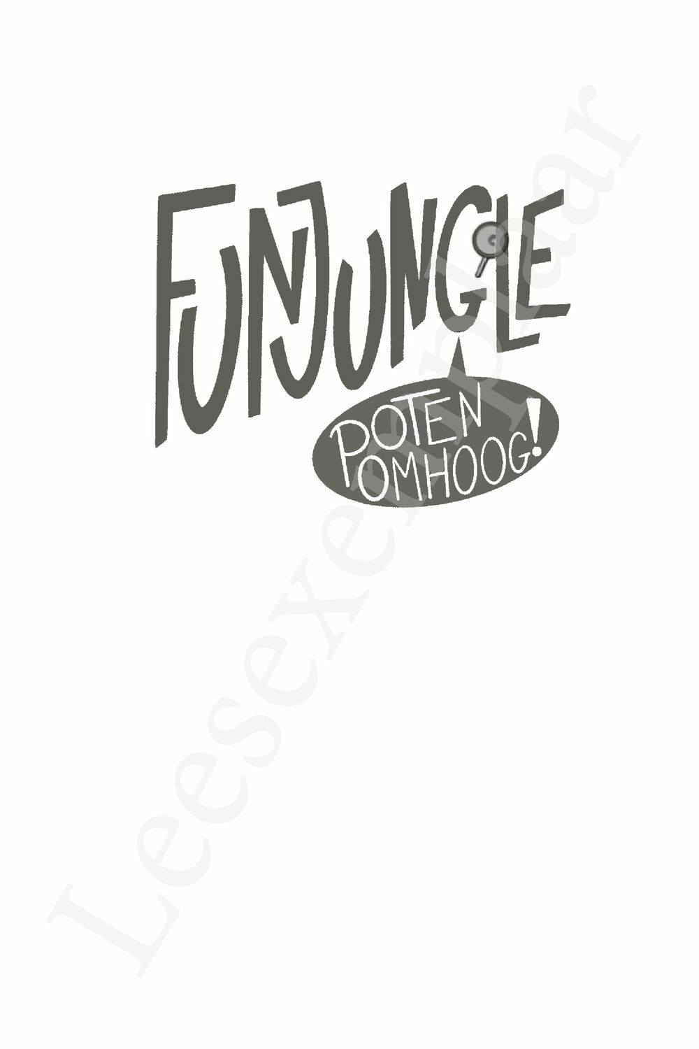 Preview: Fun Jungle: Poten omhoog!