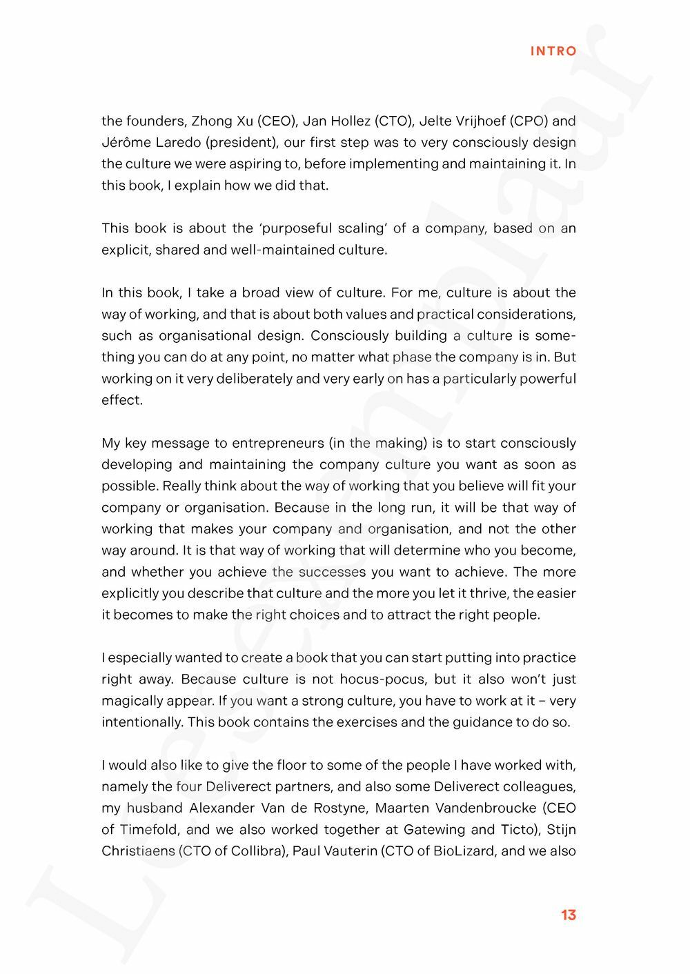 Preview: Shaping Company Culture - English edition