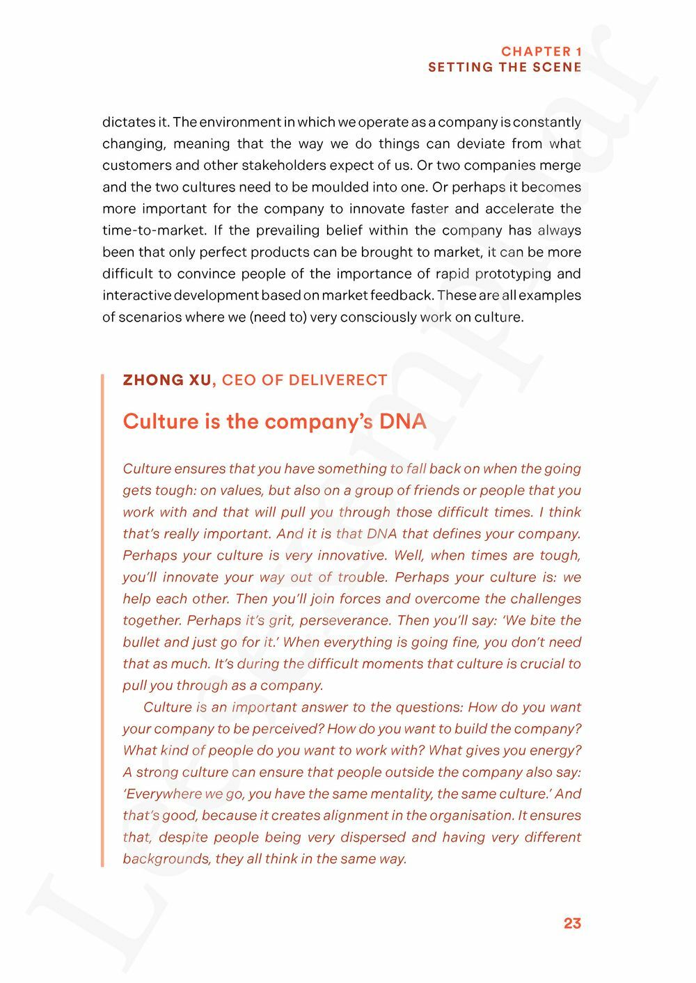 Preview: Shaping Company Culture - English edition