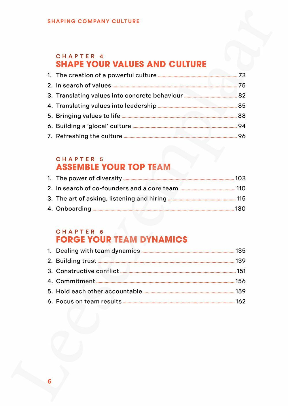 Preview: Shaping Company Culture - English edition