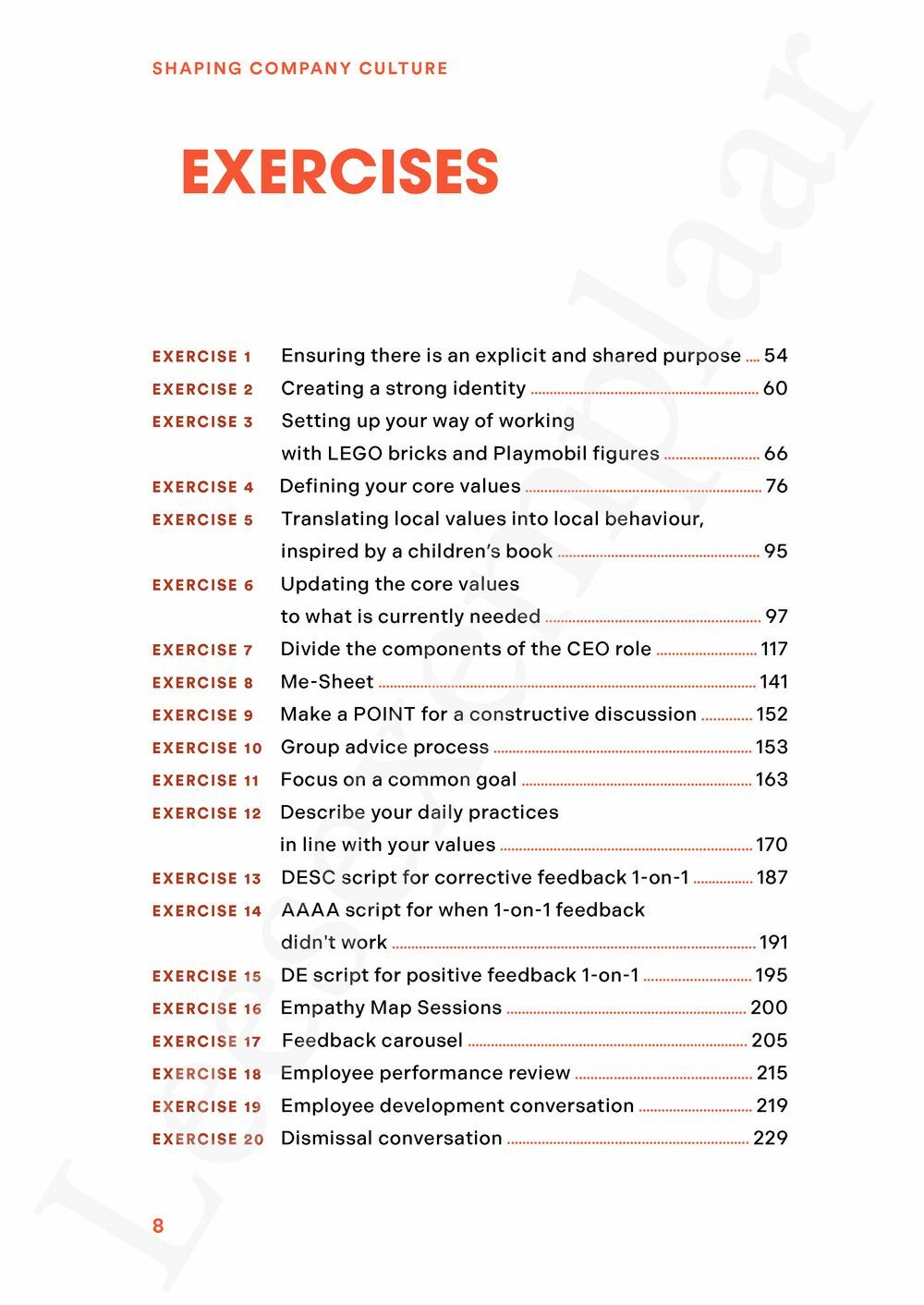 Preview: Shaping Company Culture - English edition