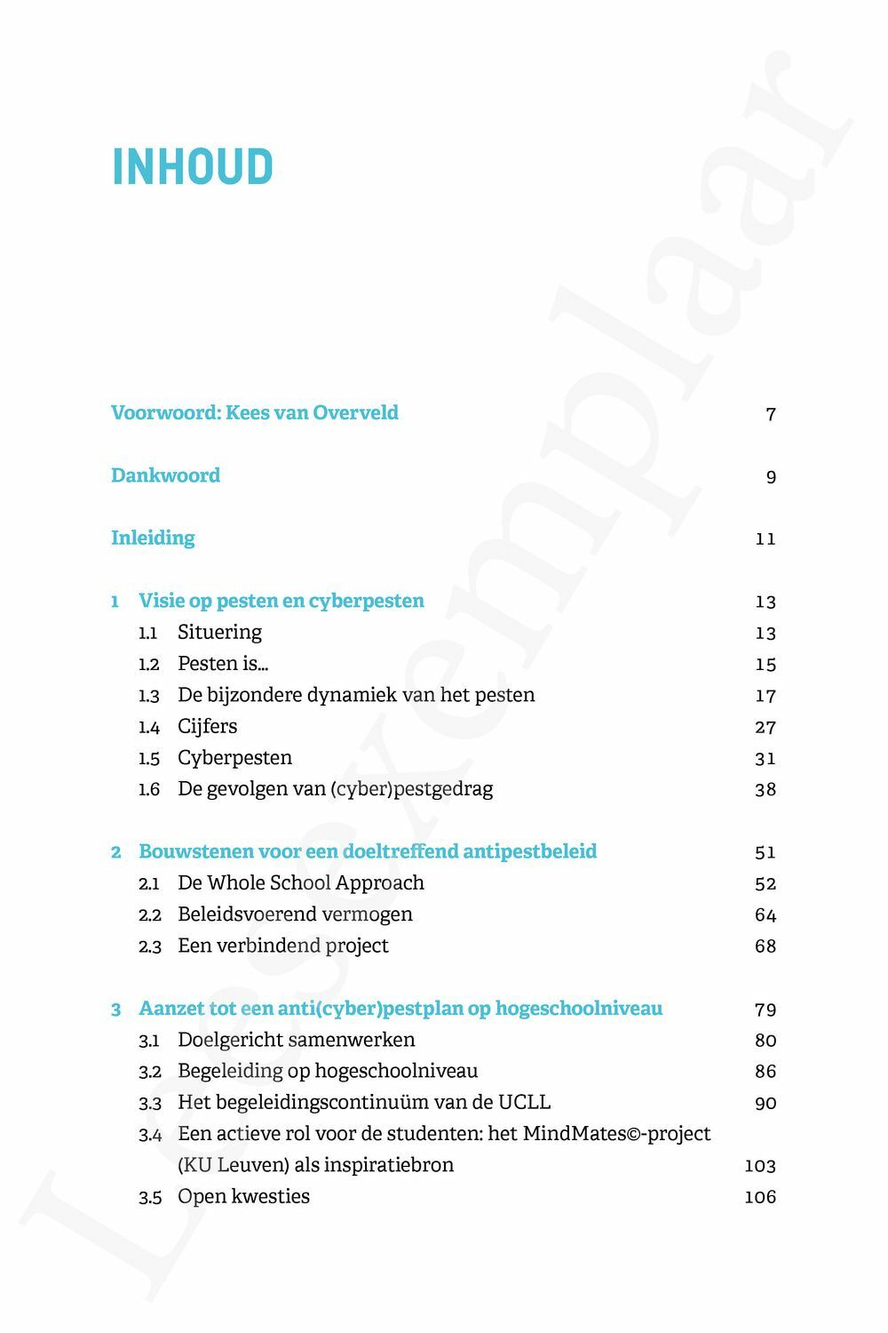 Preview: Pesten en cyberpesten in het onderwijs