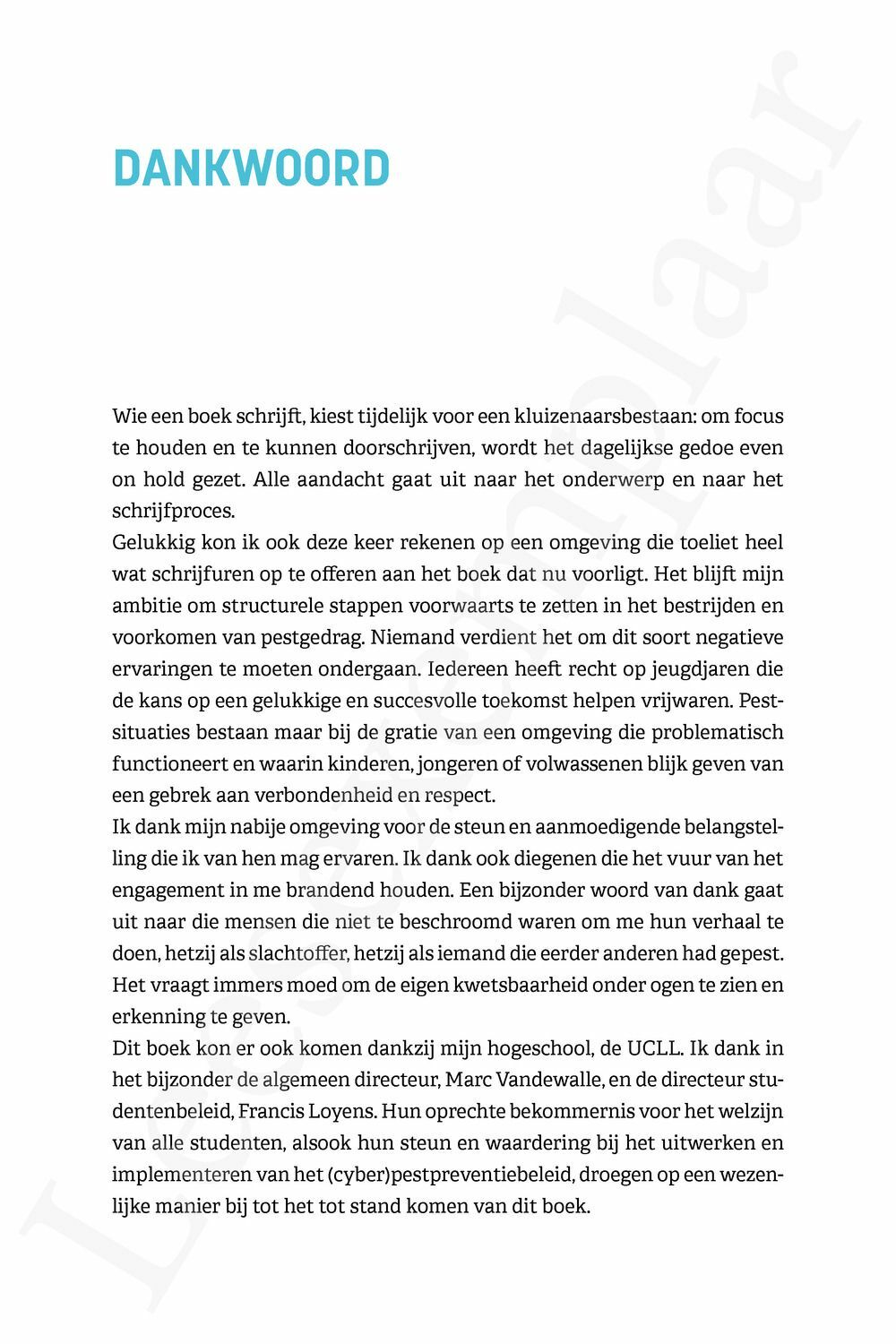 Preview: Pesten en cyberpesten in het onderwijs