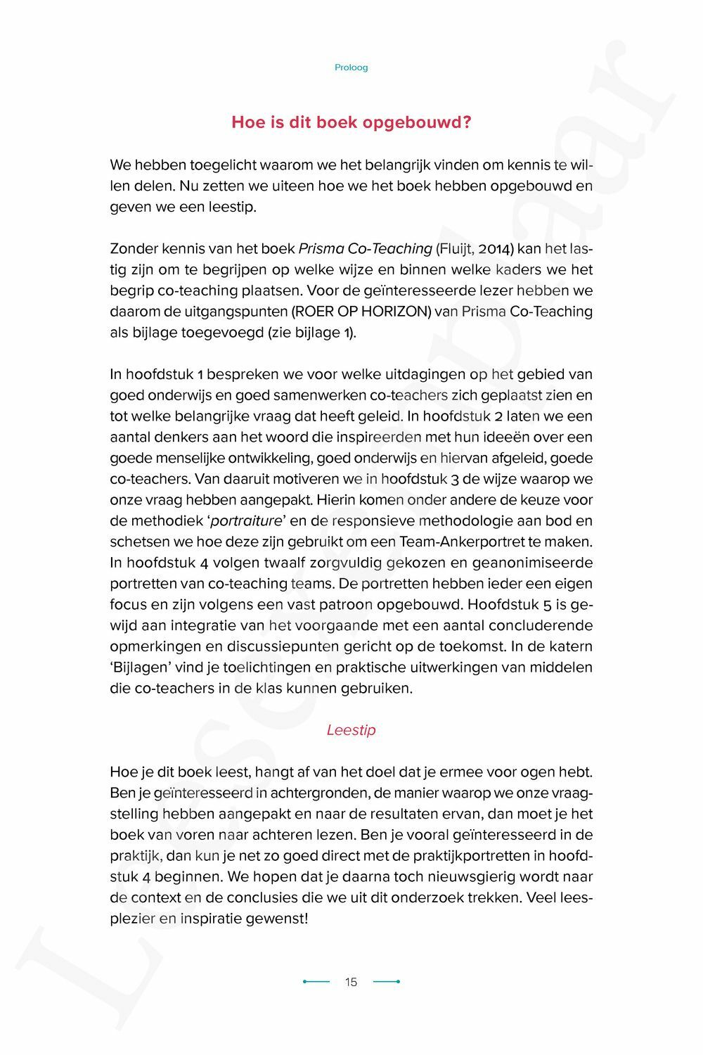 Preview: Samen lesgeven