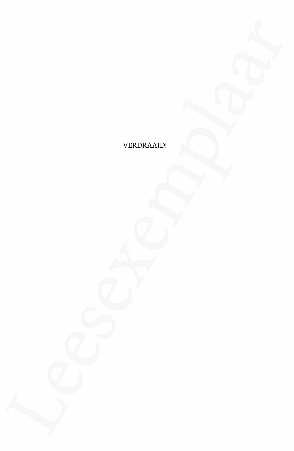 Preview: Verdraaid!