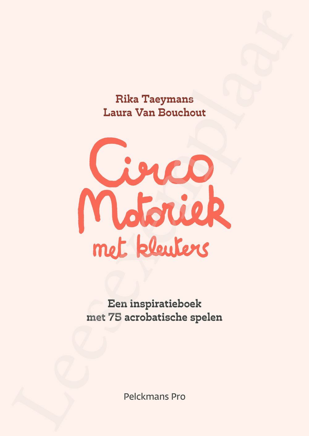 Preview: Circomotoriek met kleuters