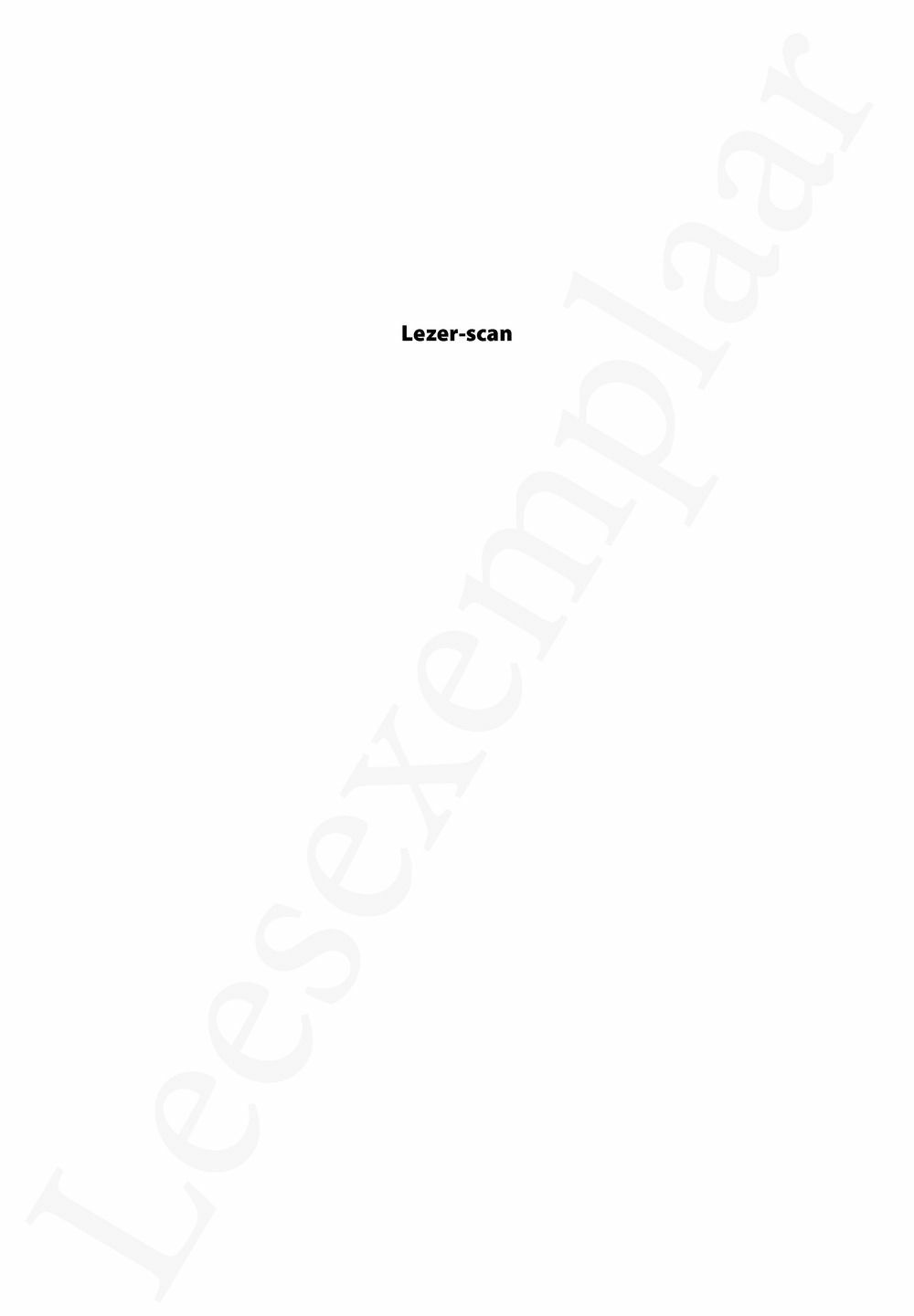 Preview: Lezer-scan