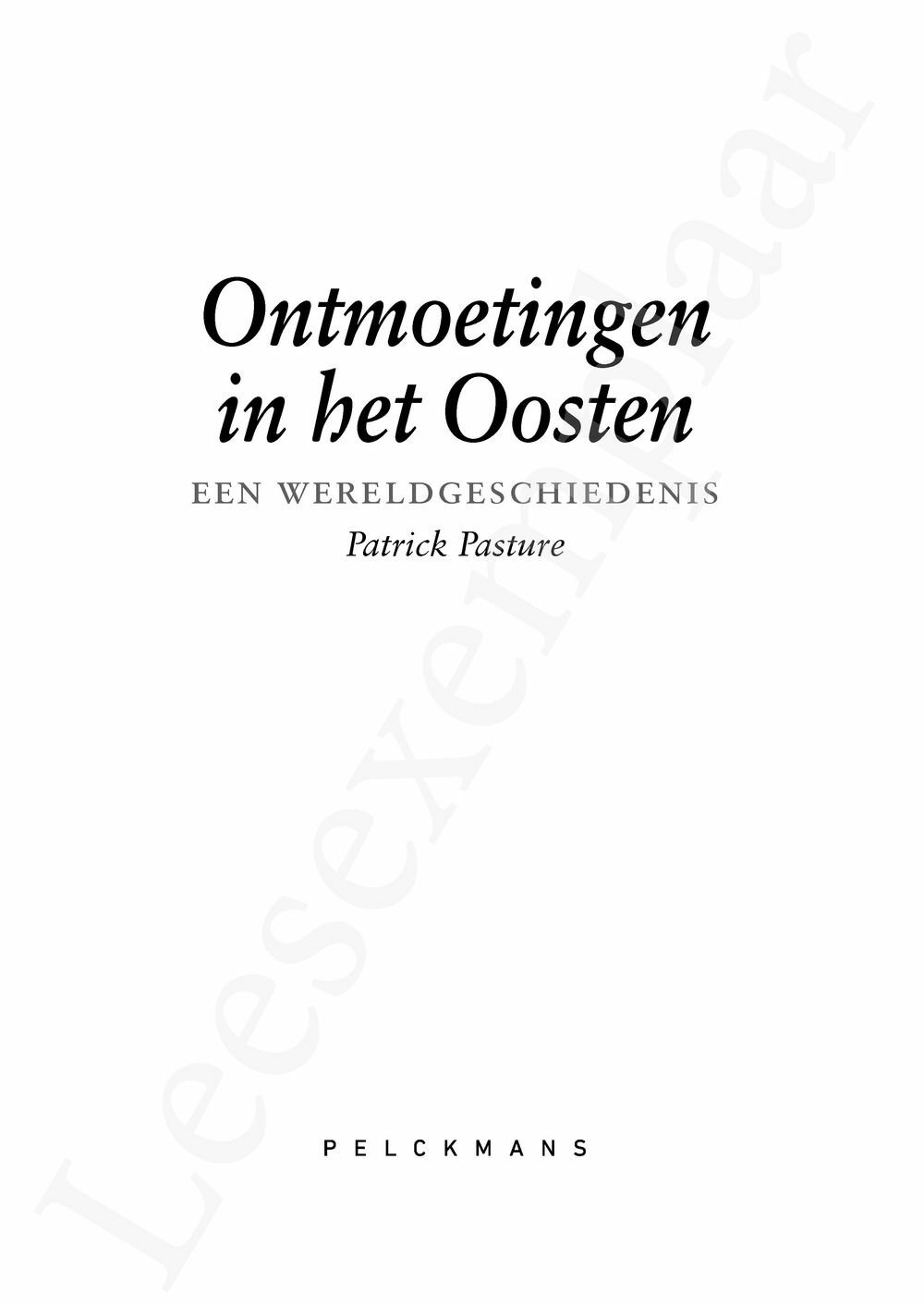 Preview: Ontmoetingen in het Oosten