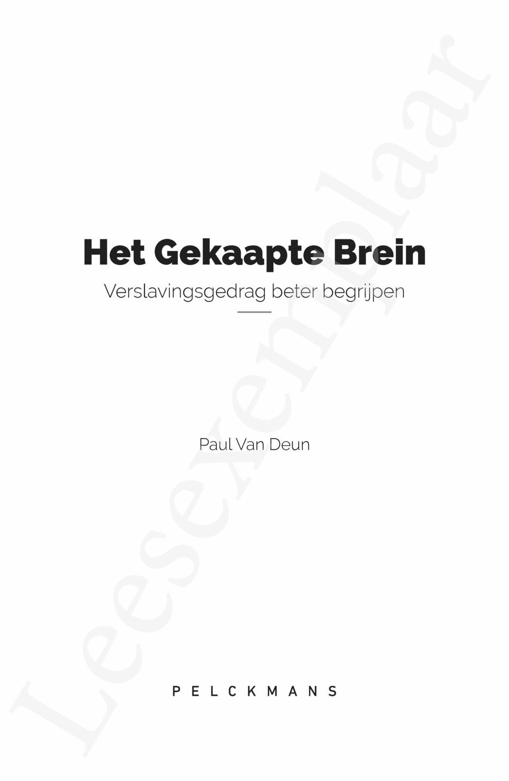 Preview: Het gekaapte brein